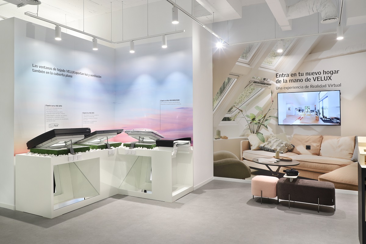 exposición cubierta plana VELUX